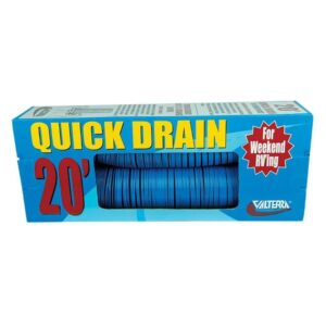 Valterra Quick Drain Sewer Hose Blue 6m x 20ft Boxed