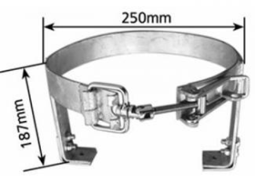 Gas Cylinder Galvanised Cradle t/s 4kg Gas Cylinder - Adjustable