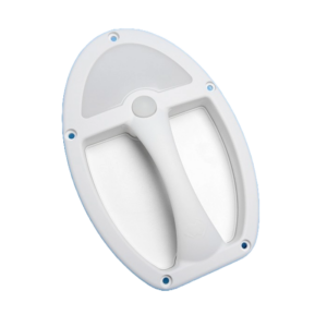 Coast Teardrop Grab Handle with LED Light - White