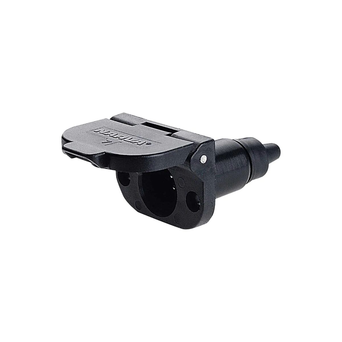 Narva Trailer Socket 7-Pin Small Round Plastic (82022BL)