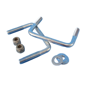 Al-ko U-Bolt Kit - Suits Jockey Wheel Clamps 100mm x 75mm