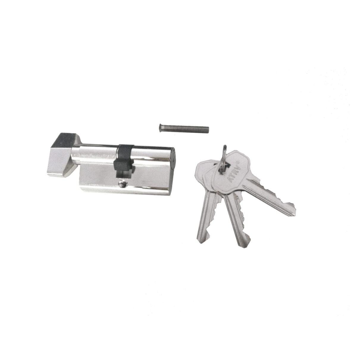 Aussie Traveller Caravan Door Lock Barrel & Key - Left Hand Hinge