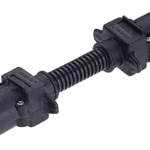 Small Round 7 Pin Socket To 6 Pin Small Round Trailer