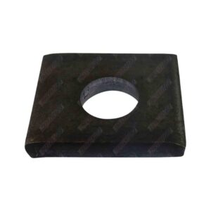 Trailer Axle Pad 40mm x 40mm x 8mm Thick black Steel Suit Square Axle