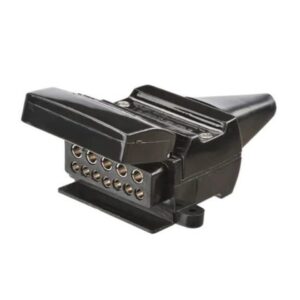 Narva Trailer Socket 12 Pin Flat Socket with Reed Switch Normally Open Circuit
