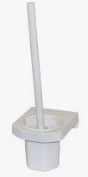 Coast Toilet Brush & Holder - White