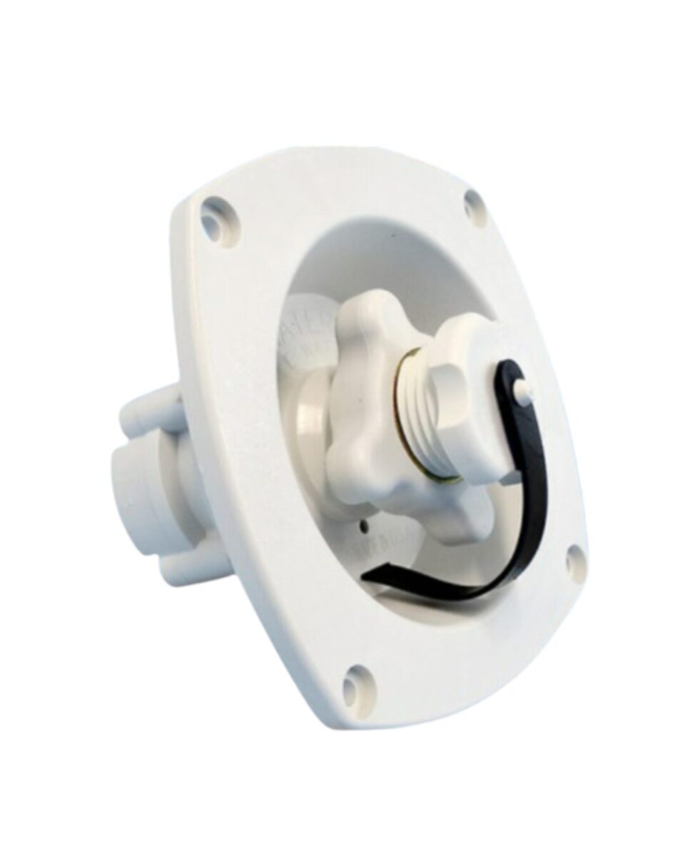 Shurflo Flush Mount Water Pre Regulator P/White