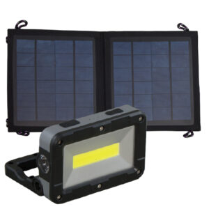 POWER 2 U SOLAR PANEL & WORK LIGHT