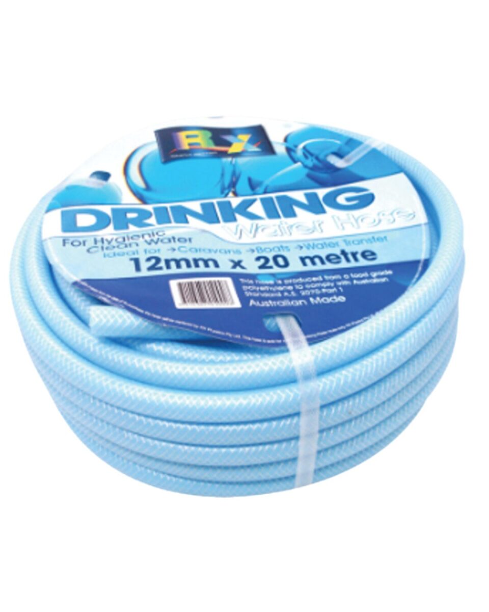 20M Roll of Blue Non-Toxic Reinforced Water Hose