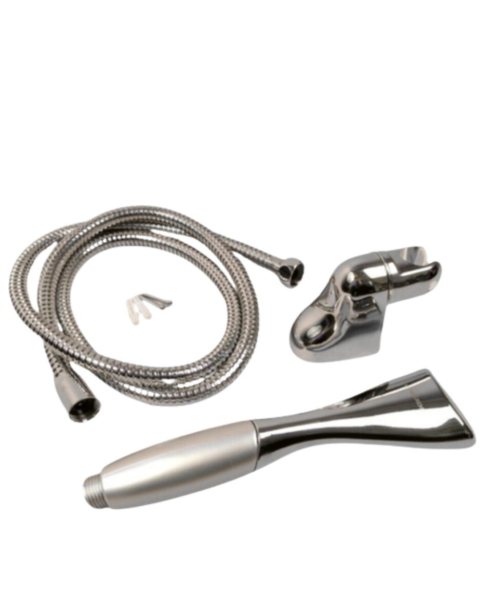 Jayco Caravan Hand Held Shower Hose + Rose + Bracket (Water Mark)
