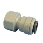 John Guest (JG) Female Plastic Connector for 12mm x 3/8 FBSP