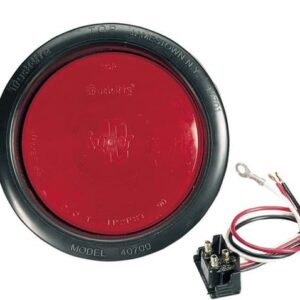 12v sealed stop/tail lamp kit with vinyl gromment (red)