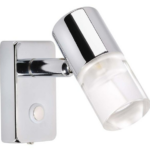 Narva 87464 10-30 Volt Chrome Interior Lamp Dimming W/Switch