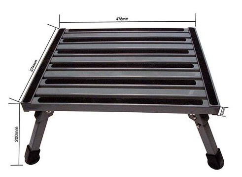 Coast Folding Aluminium RV Step (220kg Capacity)