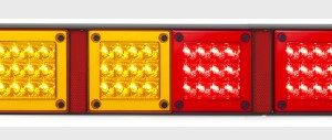 STOP/TAIL/INDICATOR LAMP with REFLEX REFLECTORS