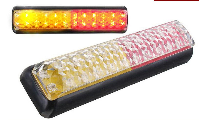 2 X Trailer lights LED tail lights Truck Ute Caravan Indicator 12V 24V Lamp Stop