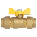 Flared Ball Valve 5/16" x 5/16" SAE
