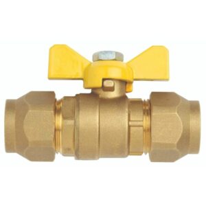 Flared Ball Valve 5/16" x 5/16" SAE