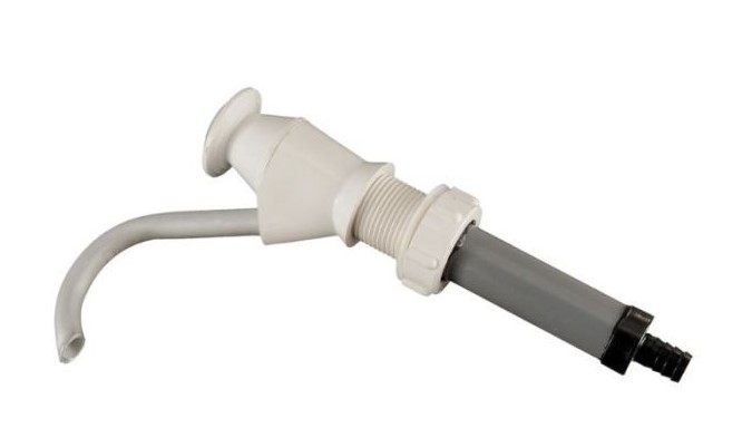Breha Hand Pump Short White