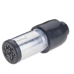 6 Pin Sml Rnd Metal Plug