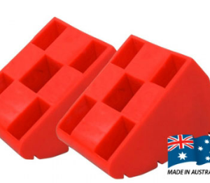 Haigh Explorer Wheel Chocks to suit CVL2 Levelling Ramp - Pair