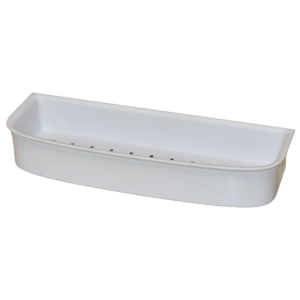 Coast Bathroom Commodity Basket/Shelf - Black & White