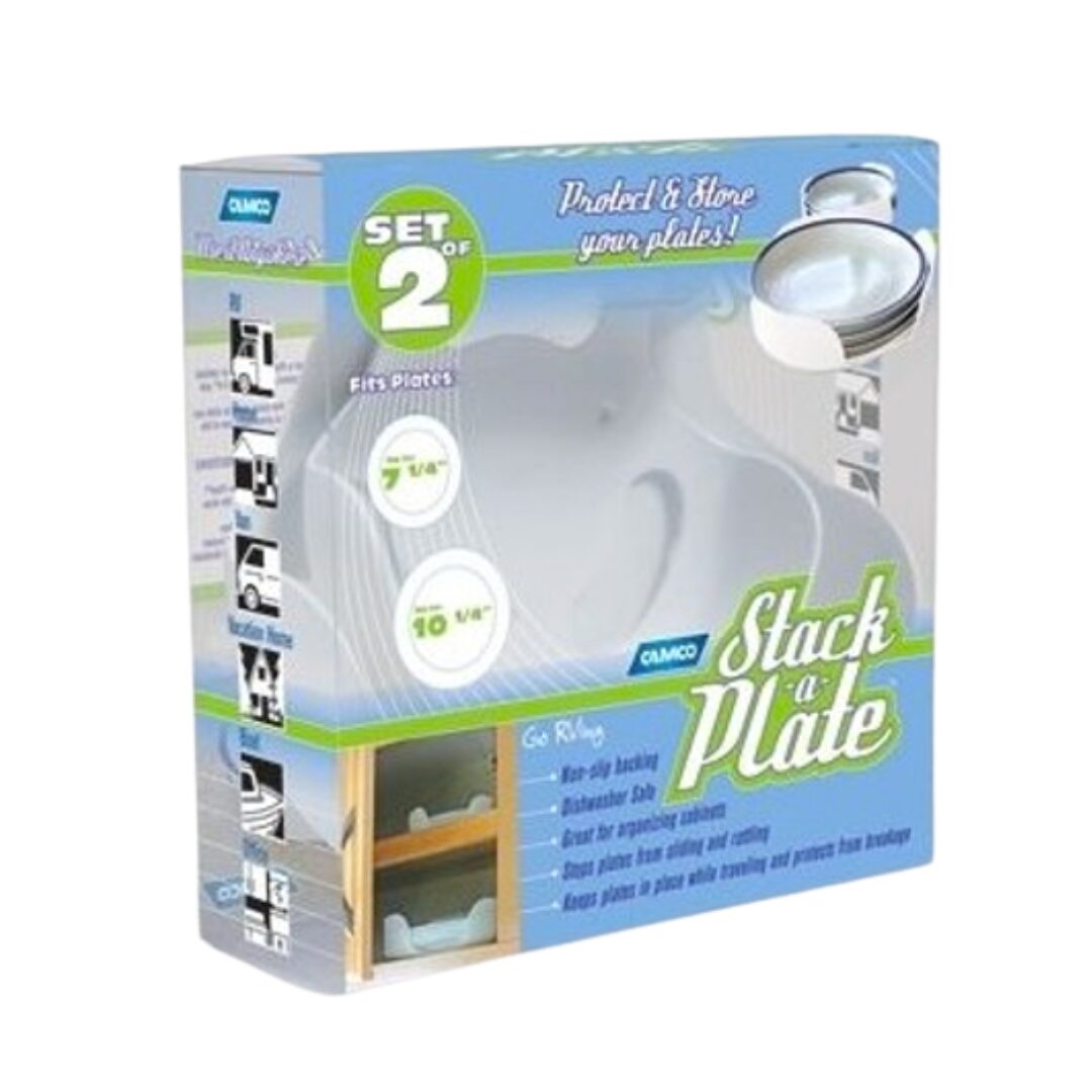 Camco Stack-A-Plate - White