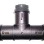 Plastic Barbed Tee 19mm