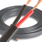 8mm Automotive B&S Twin Core | Red & Black w Black Sheath