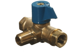 Coast RV Bromic Manual Changeover Gas Valve t/s Twin Stage Single Gas Regulator