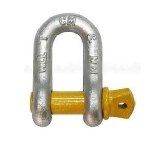 Dee Shackle Galvanised 10mm (3/8") 1 T Rated