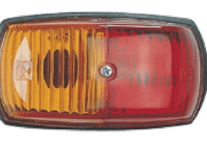 Side Marker Lamp Red/Amber Globes not included.