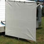 Camec End Wall Screen - Suit Caravans - Grey - Pegs & Ropes