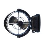Sirocco Fan II - 3 Speed - 12V / 24V - 18cm (Black)
