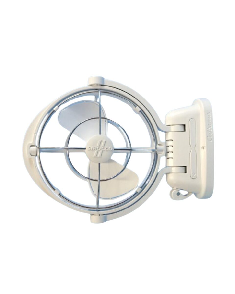 Sirocco Fan II - 3 Speed - 12V / 24V - 18cm (White)