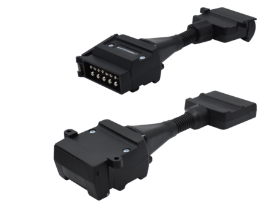 Whitevision 7 Pin to 12 Pin Trailer Plug Adapter