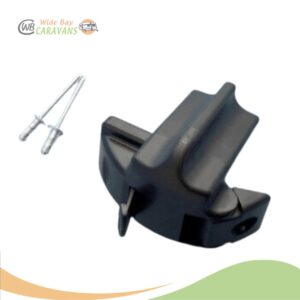 Travel Latch / Storage Lock (Black) - Suit Carefree Fiesta Awnings