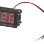 Self-Powered Red LED Voltmeter