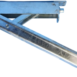 Alko Corner Steady - Front Wind Down Leg - 500mm - Bolt On