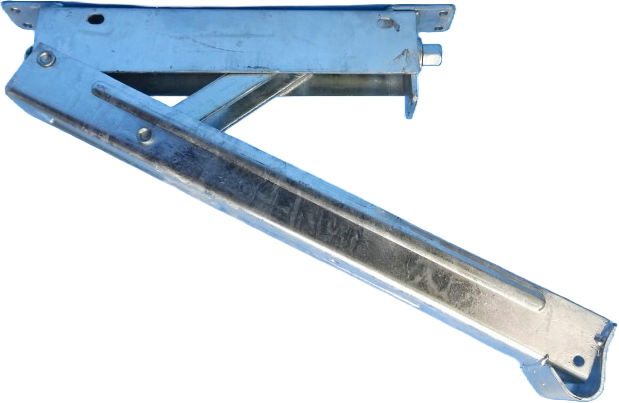 Alko Corner Steady - Front Wind Down Leg - 500mm - Bolt On