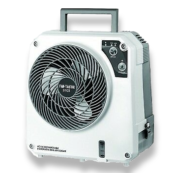 Fan-Tastic IceO Cube AC/DC Rechargeable 1200ml Evaporative Cooler
