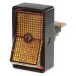 NARVA 62021BL ILLUMINATED OFF/ON ROCKER SWITCH (AMBER)