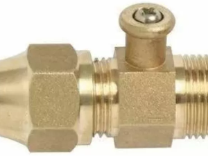 Bromic Gas Testing Nipple 3/8 Flare x 3/8" Male 6160673