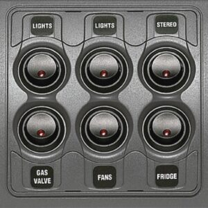 Contour 1000 Switch Panel, 6-Way