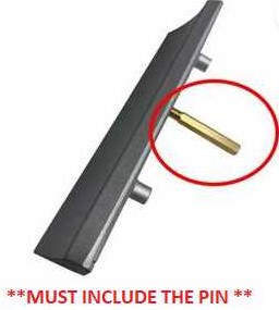 HANDLE AS 503 PULL OPEN ZINC ALLOY SILVER 2017