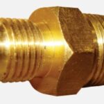 SAE Male X BSP Tapered Male Union 5/16" x 3/8". 1410610/ LIFS-01-712