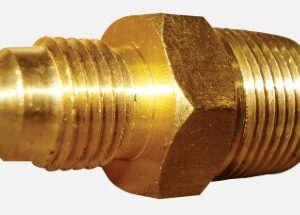 SAE Male X BSP Tapered Male Union 5/16" x 3/8". 1410610/ LIFS-01-712