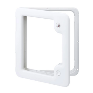 Thetford Access Door 3 (White) t/s Cassette Toilets - Fits Cut-out 300mm x 350mm