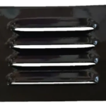 75 x 100 x 1.2MM Black Satin Vent