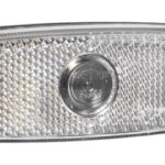 Front End Outline Marker Lamp (Clear) with In-built Retro Reflector